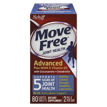 Move Free® Move Free Advanced Plus Msm And Vitamin D3 Joint Health Tablet, 80 Count freeshipping - TVN Wholesale